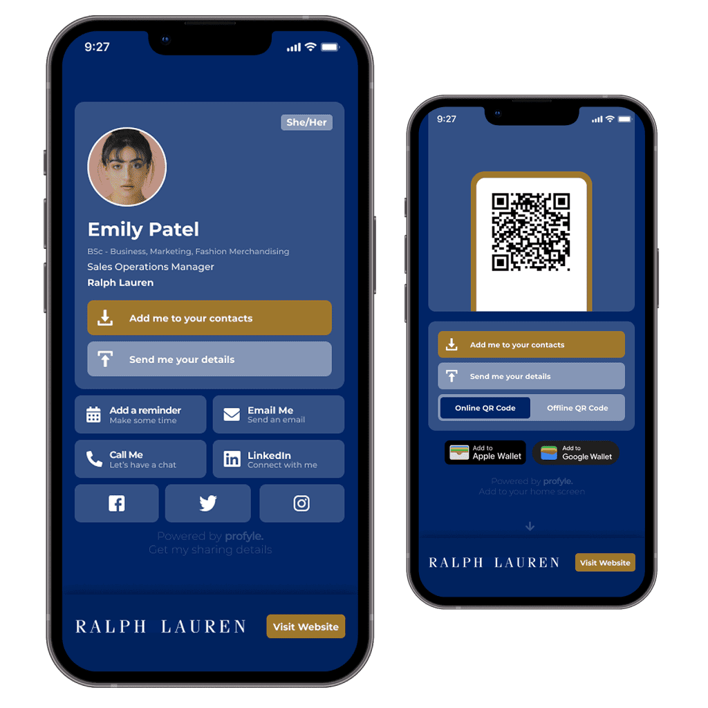 Profyle Landing Page