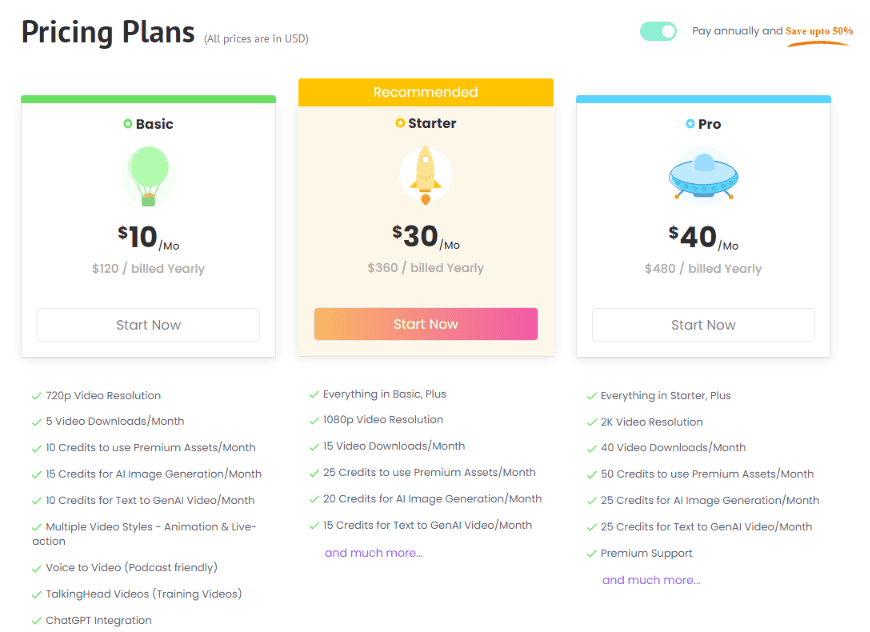 Steve AI Pricing Plans